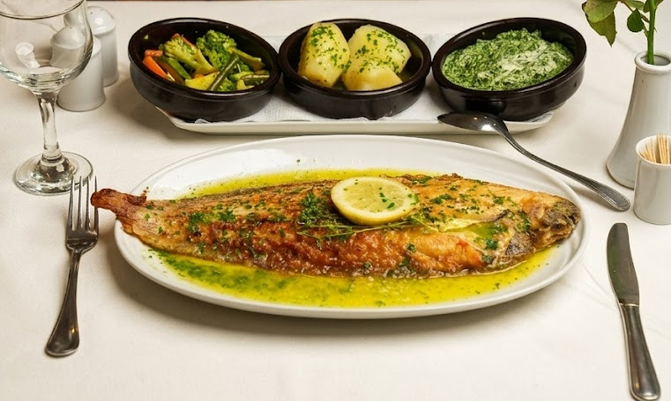 Poisson grille du Bistrot du Parc
