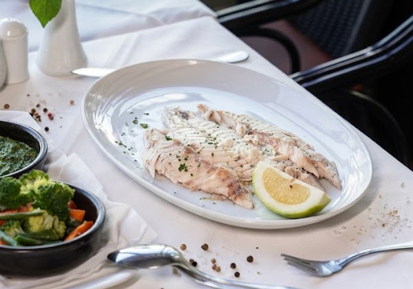 Assiette de poisson du Bistrot du Parc